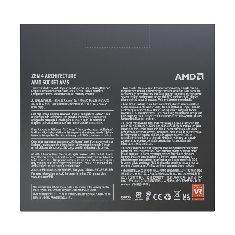 AMD Ryzen™ 9 7900X Desktop Processors